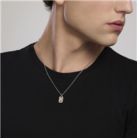 Collana Mabina Uomo PRIMO CAPITANO in Argento Zircone 553679 - 553679